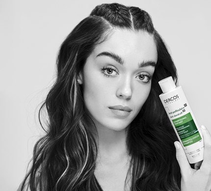 DERCOS Shampoing antipelliculaire pour cheveux normaux à gras