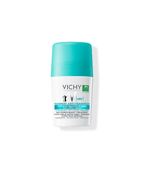 VIC_051_VICHY_DEO_48-hour Anti-Perspiration Deodorant No white and yellow marks - Roll-on