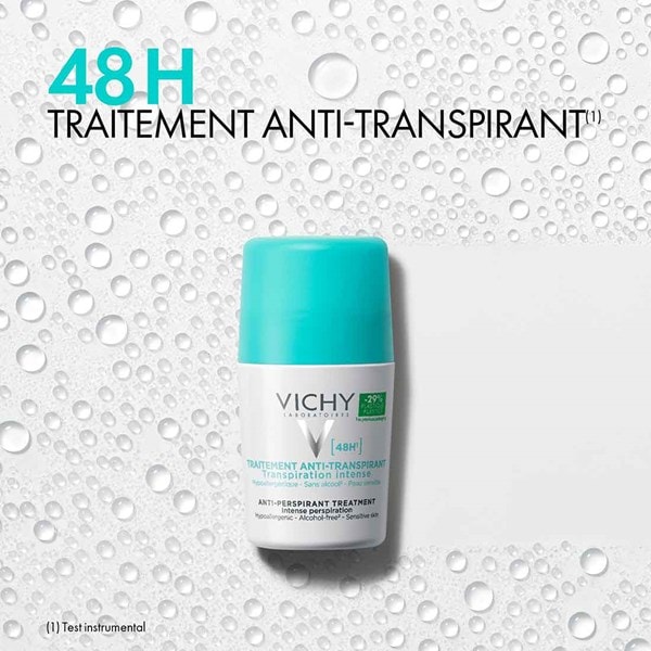 VICHY Anti-transpirant 48h roll-on pour une protection 48h
