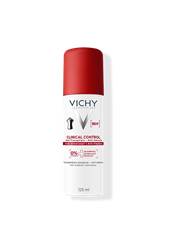 Vichy Clinical Control Anti-Transpirant Deodorant-Spray 96h, rote Kappe, 125 ml