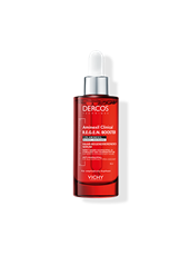 Vichy Dercos Technique Aminexil Clinical Haar-Serum in roter Verpackung mit Pumpspender.