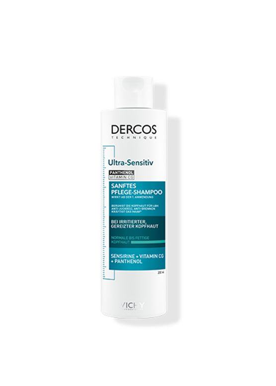 DERCOS Ultra-Sensitiv Fettige Kopfhaut 200ml Packshot 1