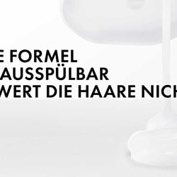 Die Creme Textur des Conditioners ist leicht auszuspülen und beschwert die Haare nicht.