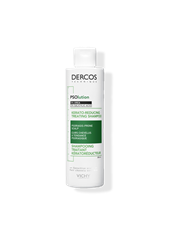 Une bouteille de DERCOS Technique Shampooing PSOlution