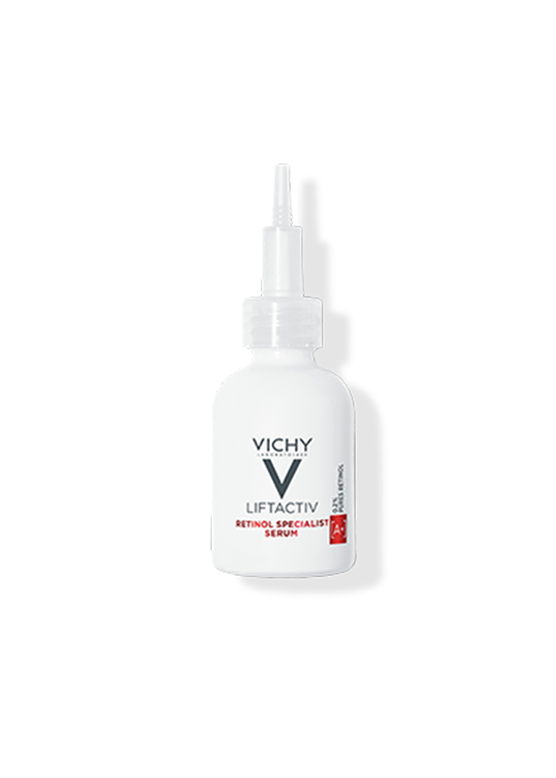 Un flacon de sérum au rétinol Vichy LIFTACTIV