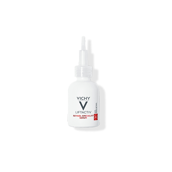 Un flacon de sérum au rétinol Vichy LIFTACTIV