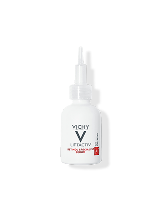 Un flacon de sérum au rétinol Vichy LIFTACTIV