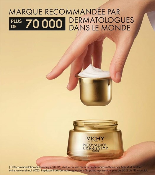 Rechargez votre crème Neovadiol avec le pot de recharge. Produit recommandé par plus de 70 000 consommateurs.