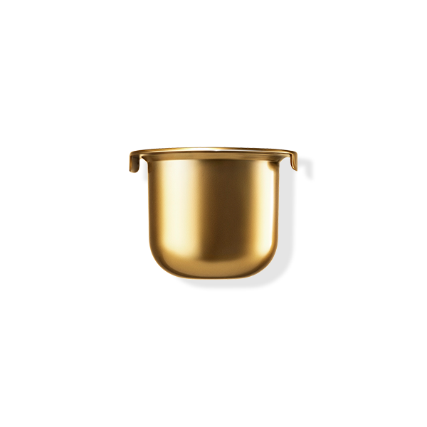 Tiegel rechargeable doré de la crème Vichy Neovadiol Longevity.