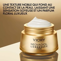 Crème à la texture luxueuse et au parfum floral