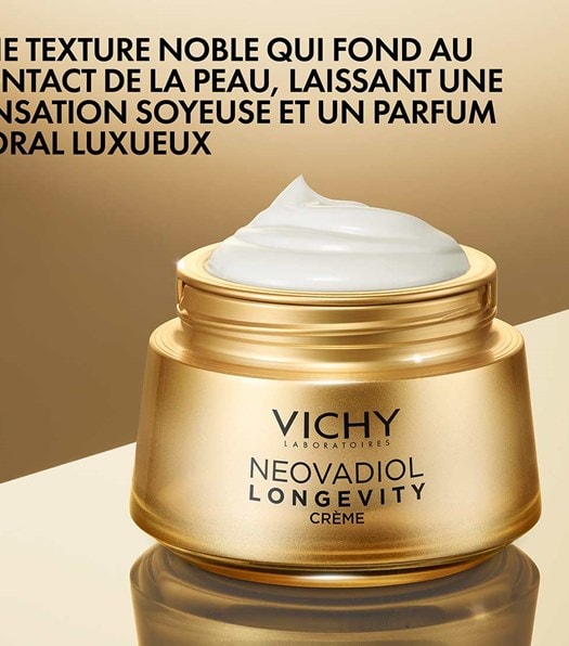 Crème à la texture luxueuse et au parfum floral