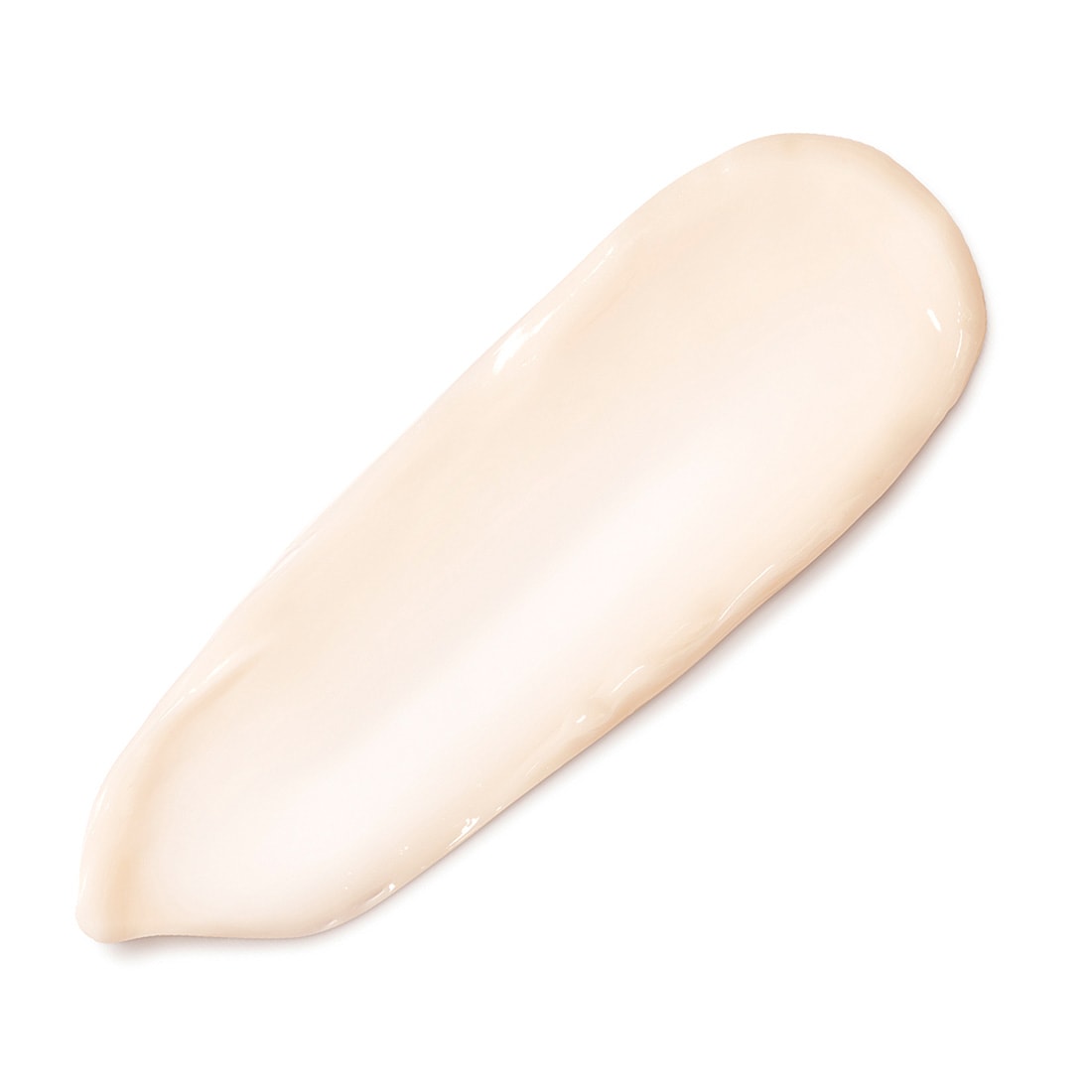 Beige-roséfarbener Creme-Strich auf weißem Hintergrund, der die Textur der Vichy Neovadiol reichhaltigen Gesichtspflege zeigt.