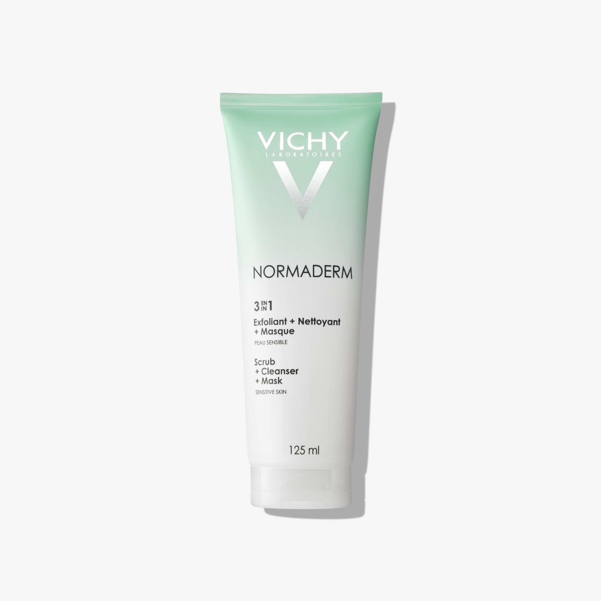 VICHY NORMADERM 3in1 Scrub Cleanser Mask 125ml 1