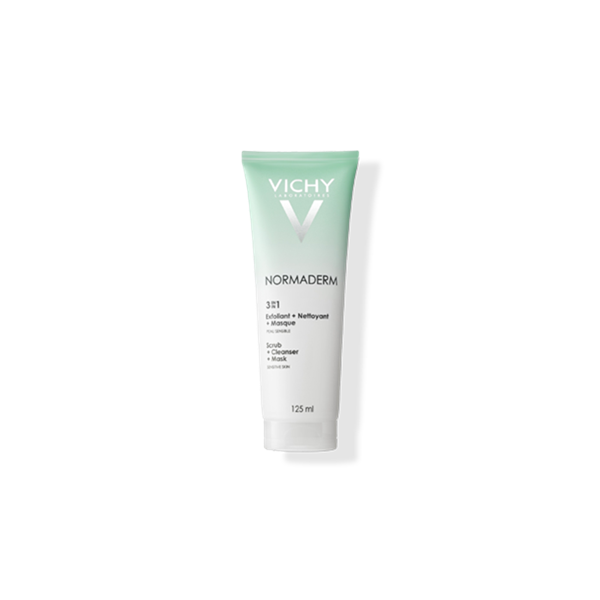 VICHY NORMADERM 3in1 Scrub Cleanser Mask 125ml 1