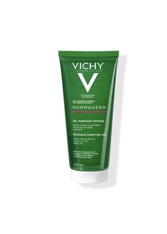 Un tube de NORMADERM Phytosolution Gel nettoyant intensif