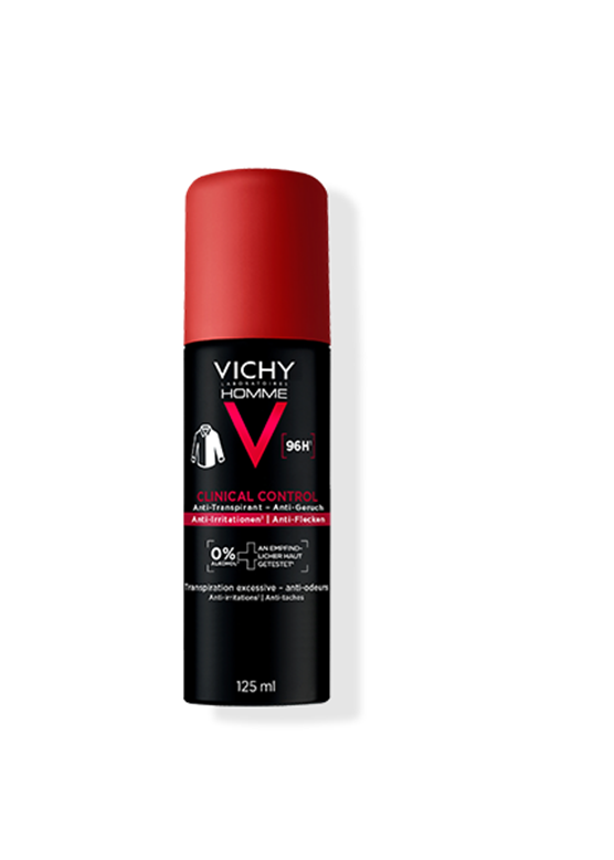 VICHY HOMME Clinical Control Anti-Transpirant 96H