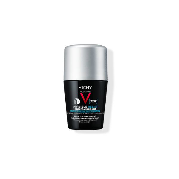 Vichy HOMME Deo Roll-On 72h Anti-Flecken Invisible für Männer