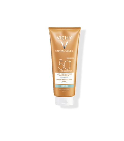 Vichy Capital Soleil feuchtigkeitsspendende Familienmilch SPF50